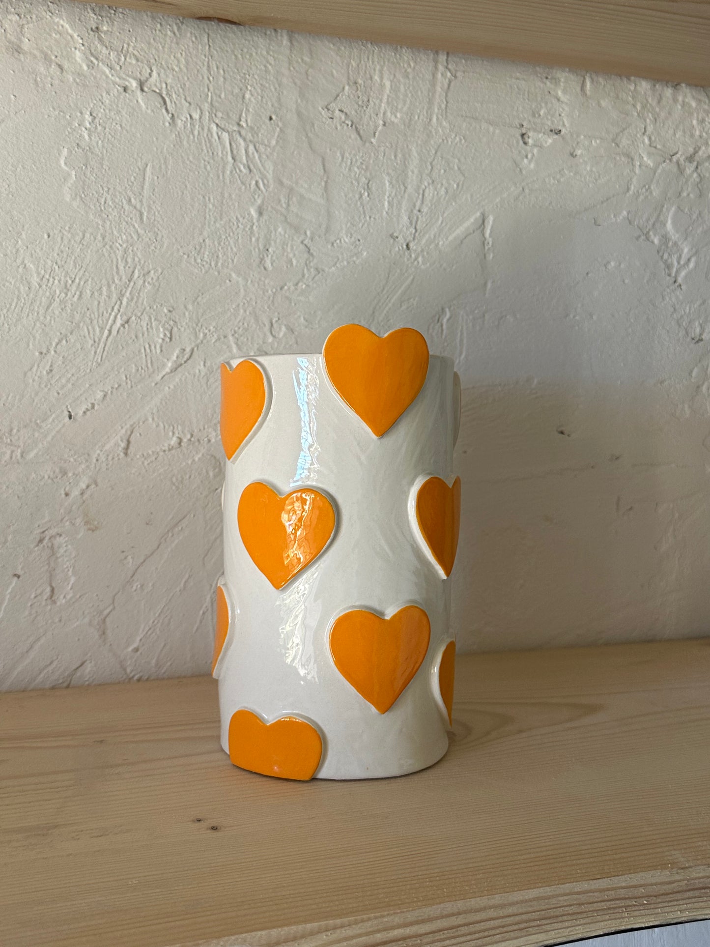 Vase amour orange