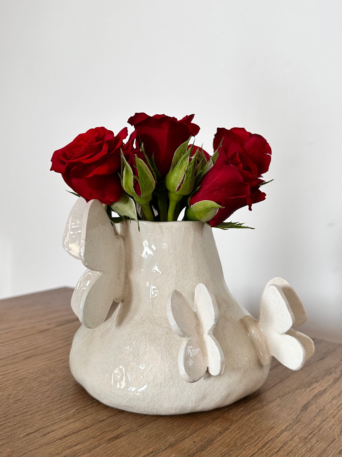 Petit vase papillons