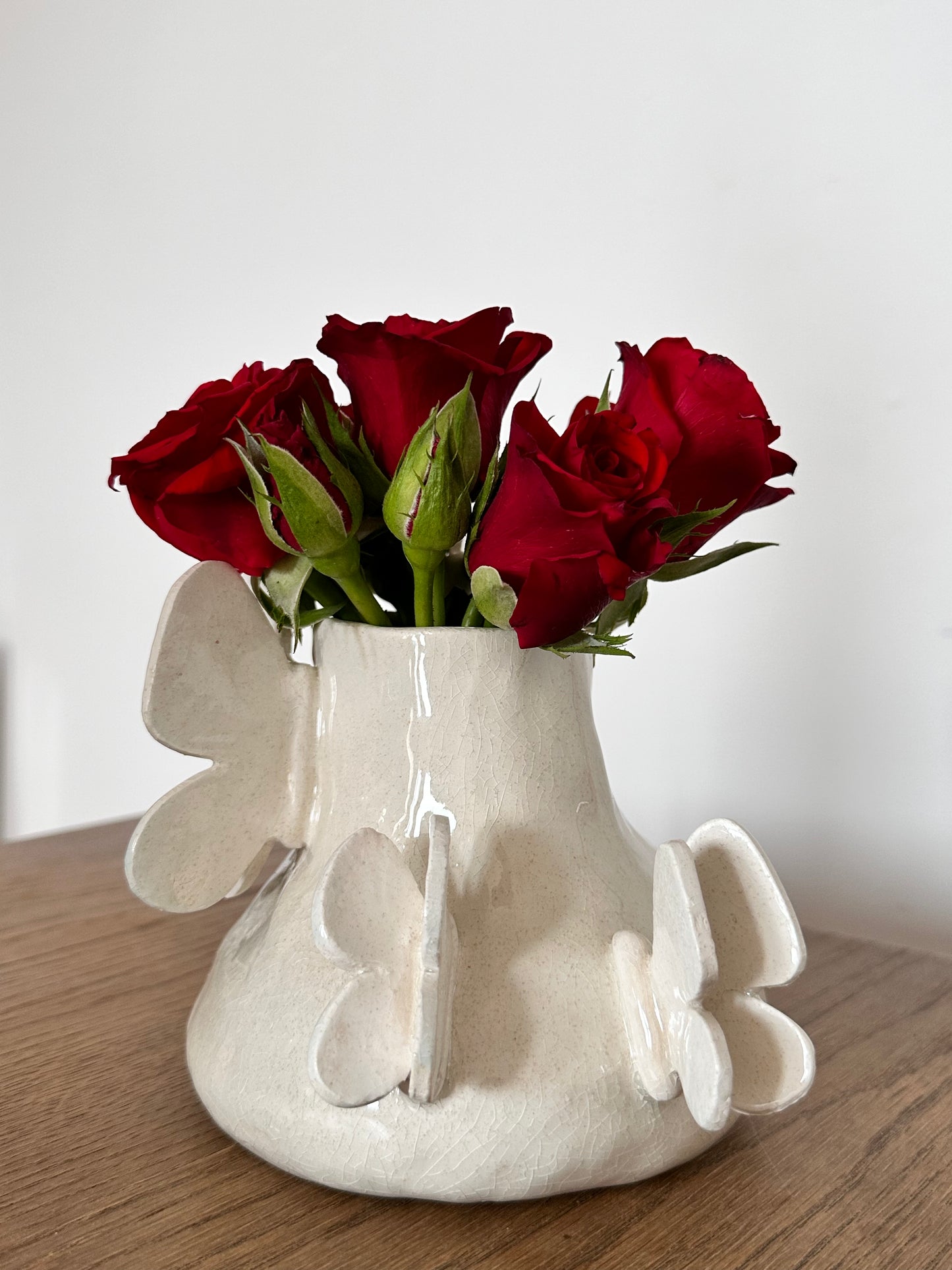 Petit vase papillons