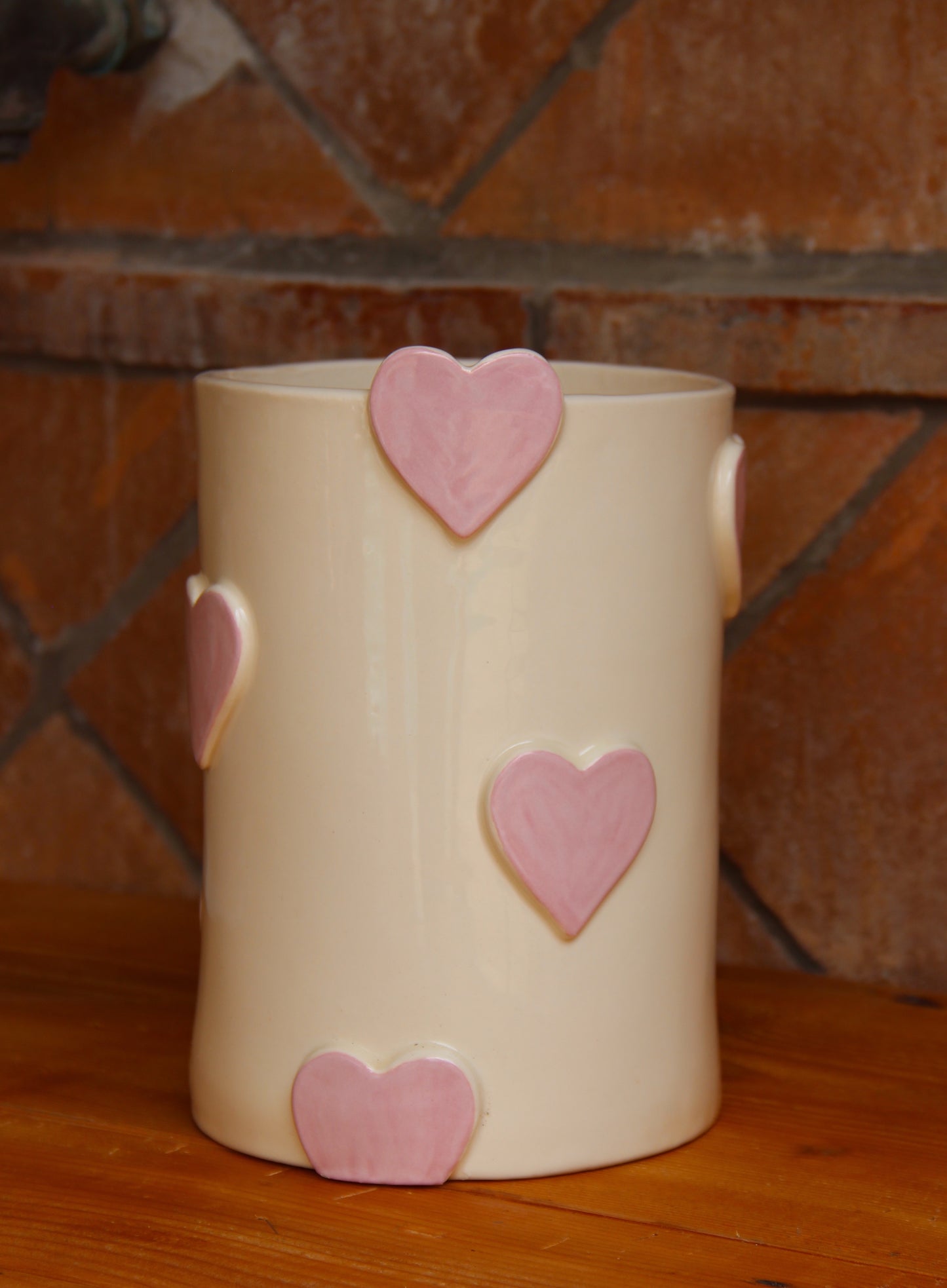 Vase amour rose