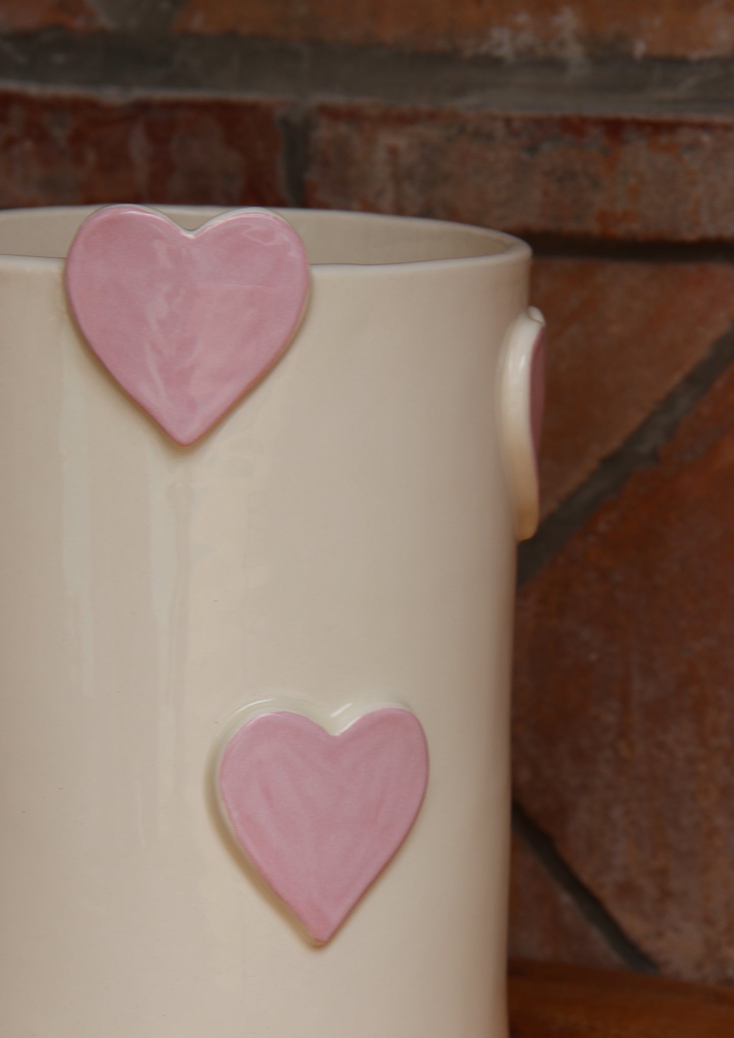 Vase amour rose