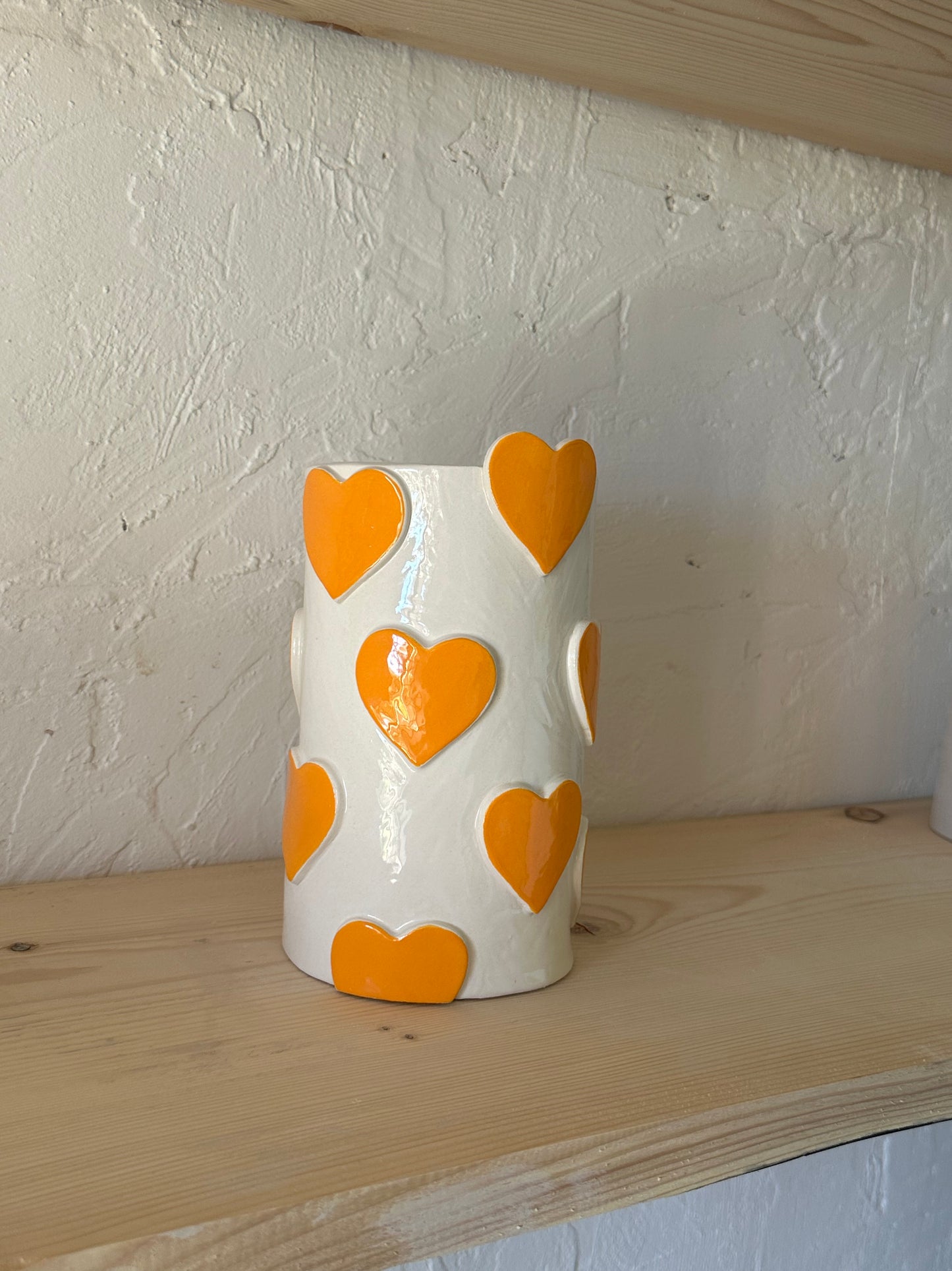 Vase amour orange