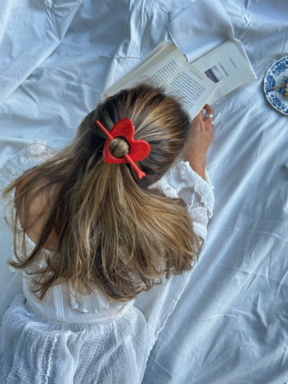 Barrette coeur