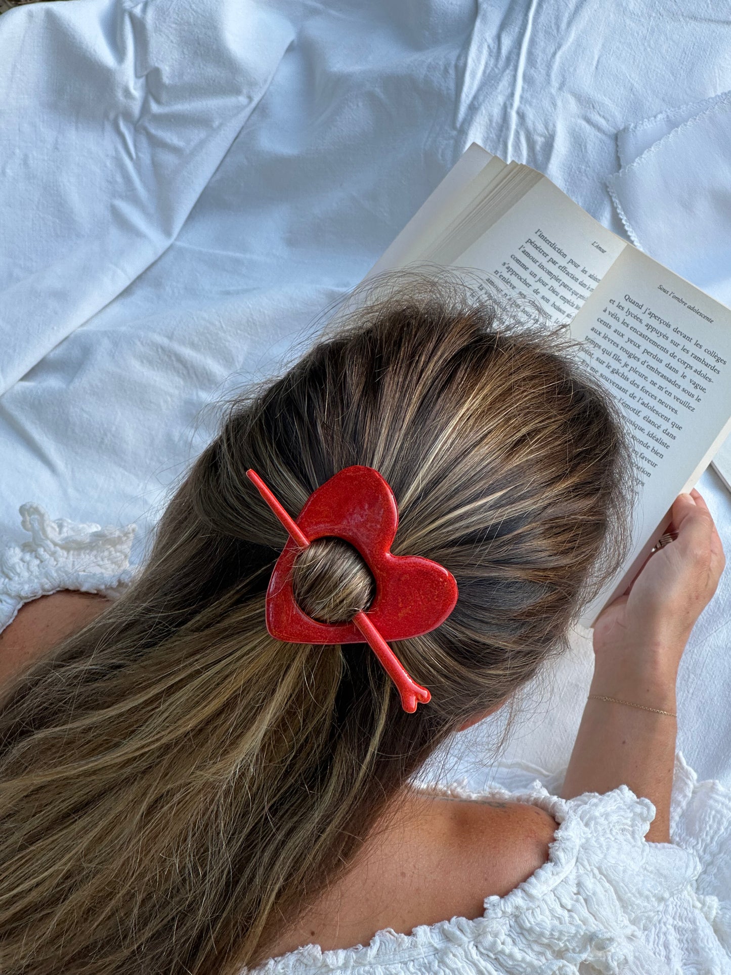 Barrette coeur
