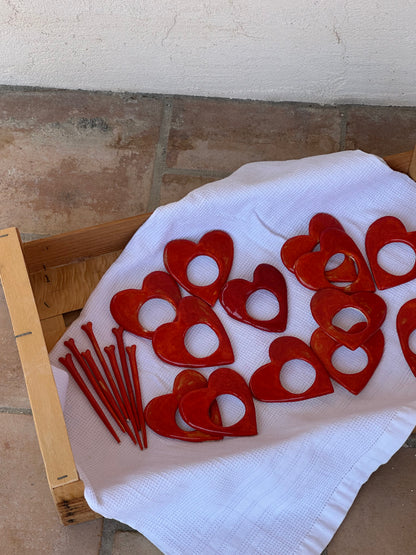 Barrette coeur